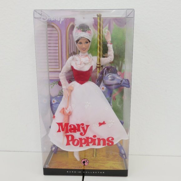 Julie Andrews as Mary Poppins Barbie Doll Pink Label 2007...